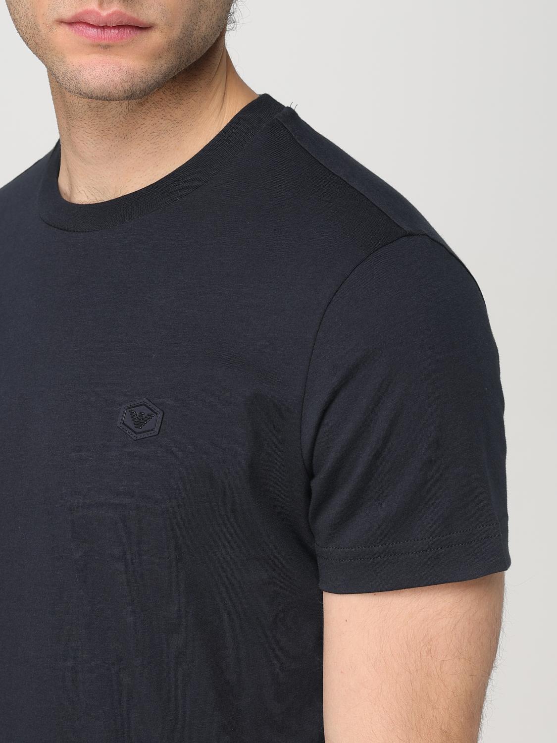 Emporio Armani T Shirt Men Black