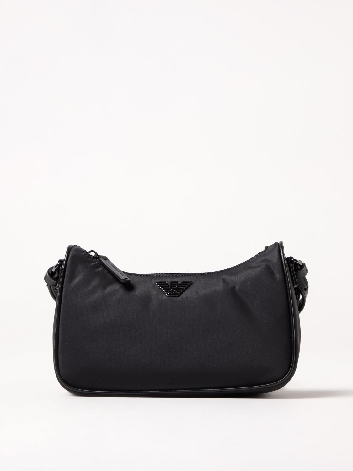 Emporio Armani Shoulder Bag Men Black