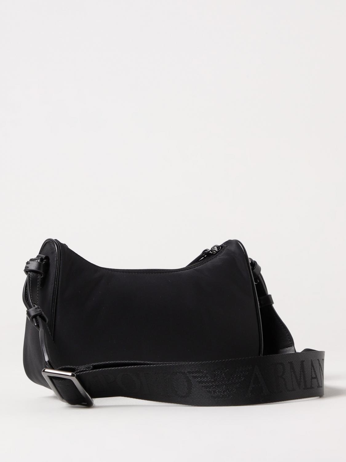 Emporio Armani Shoulder Bag Men Black