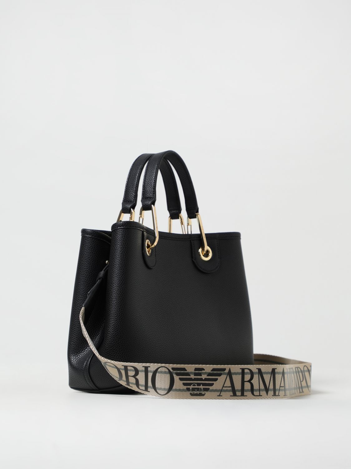 Emporio Armani Tote Bags Woman Leather