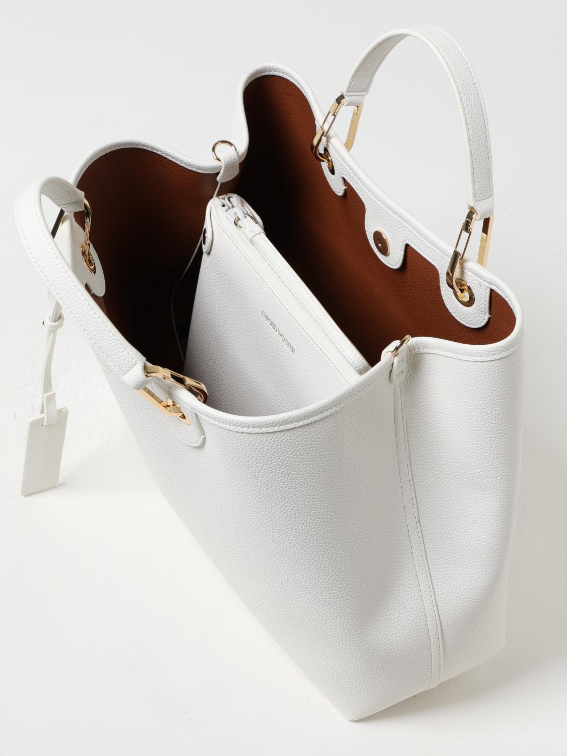 Emporio Armani Tote Bags Woman Leather