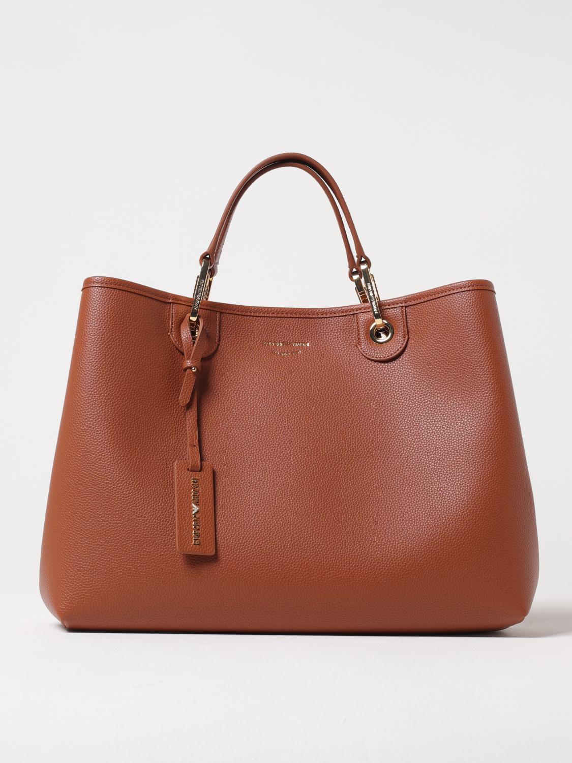 Emporio Armani Tote Bags Woman Leather
