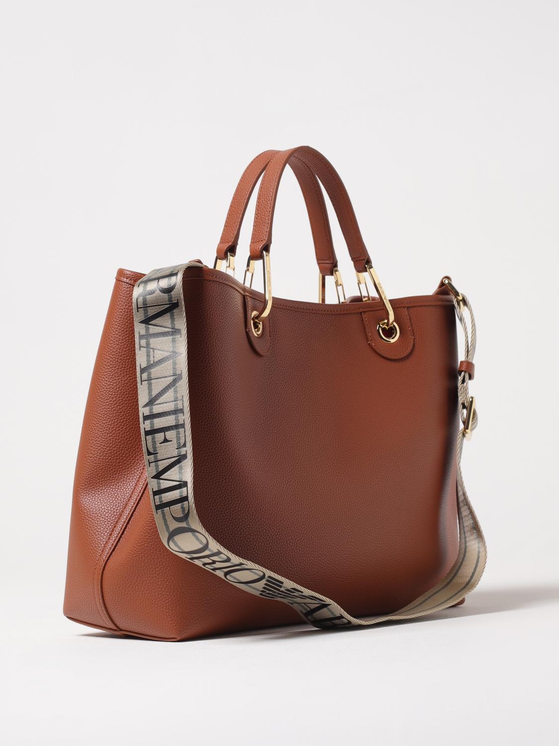 Emporio Armani Tote Bags Woman Leather