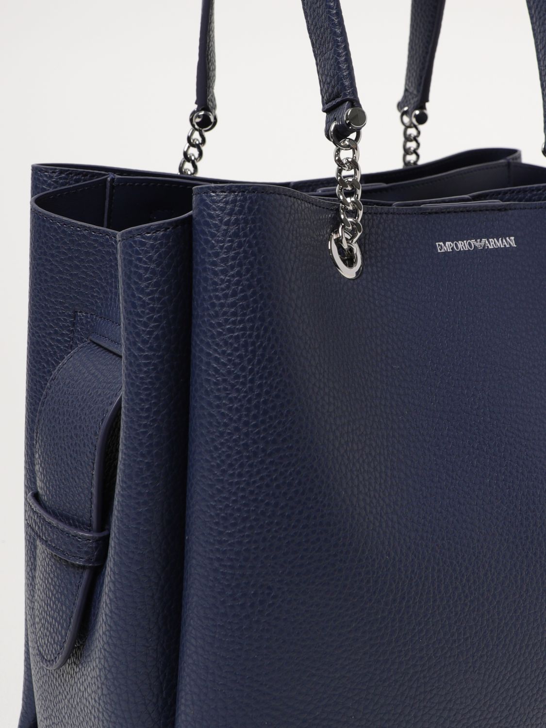 Emporio Armani Tote Bags Woman Black