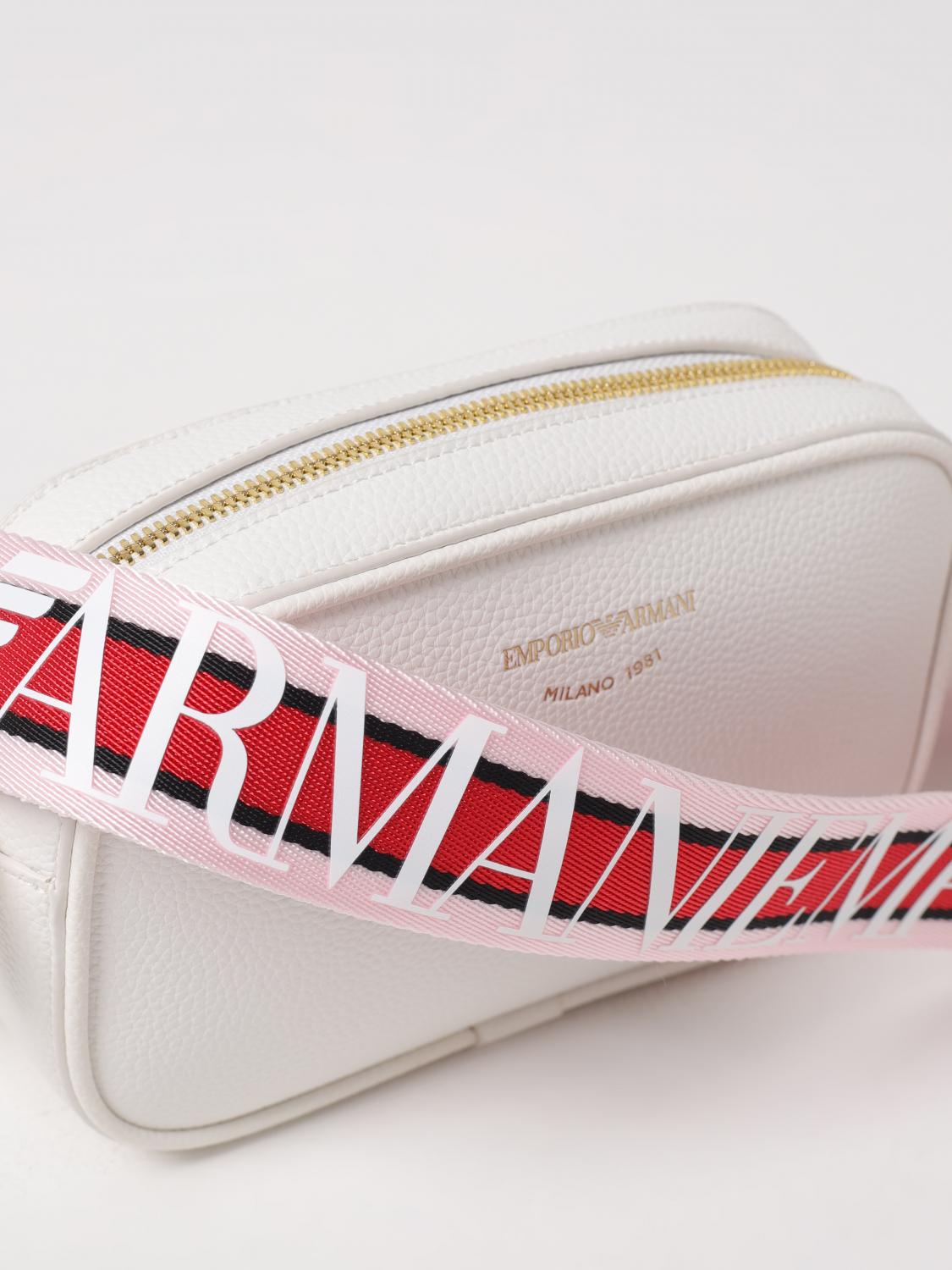 Emporio Armani Crossbody Bags Woman White