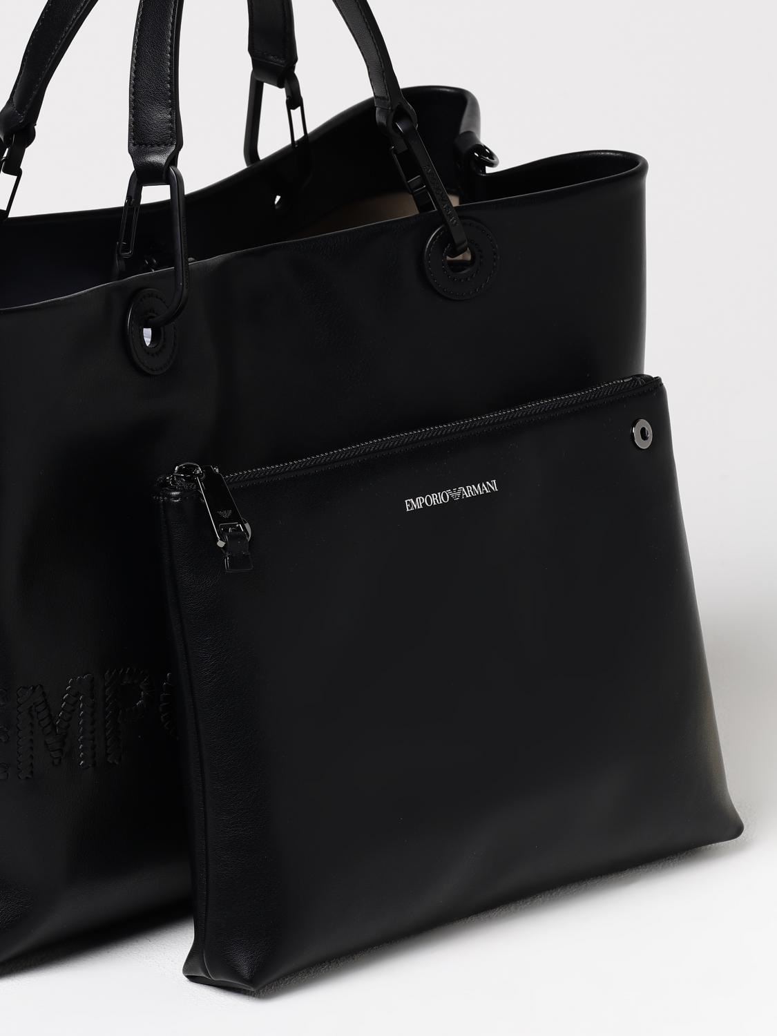 Emporio Armani Tote Bags Woman Leather