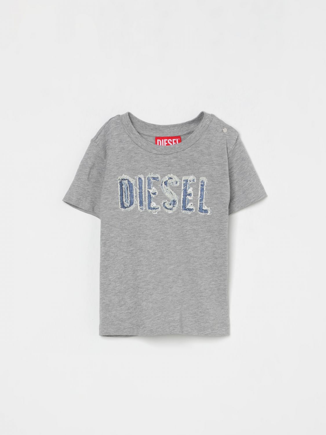 Diesel T Shirt Kids Grey