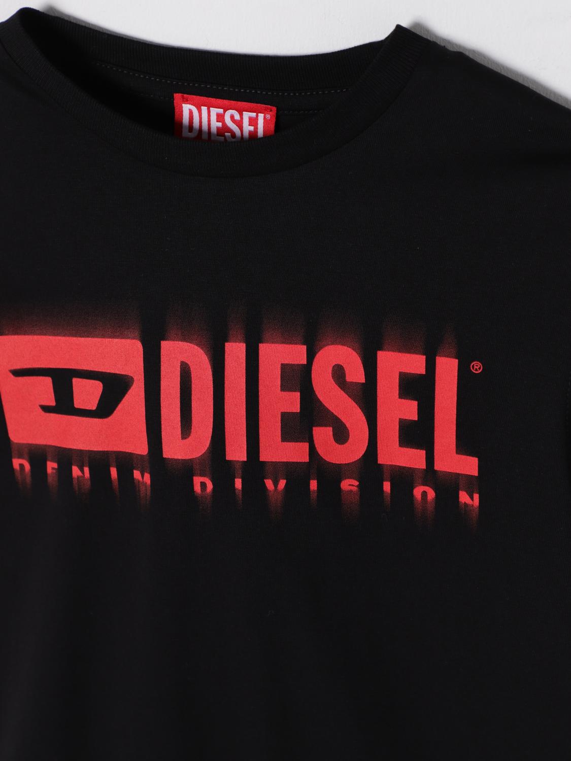 Diesel T Shirt Kids Black