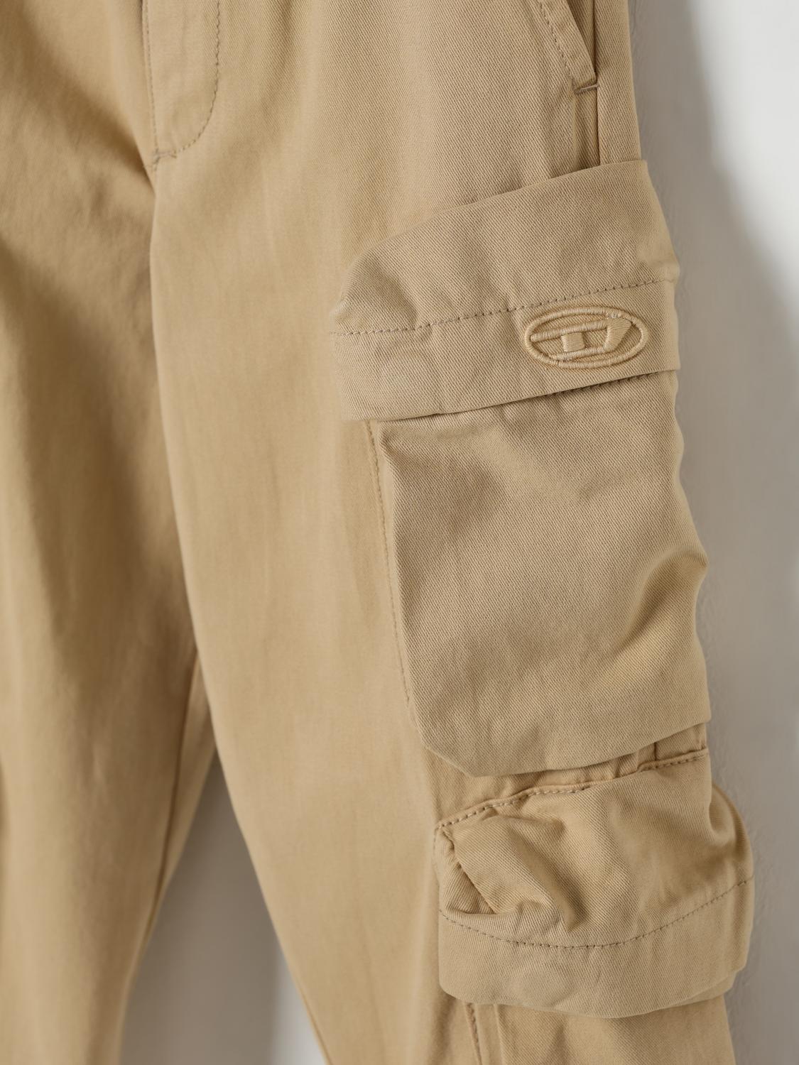 Diesel Pants Kids Sand