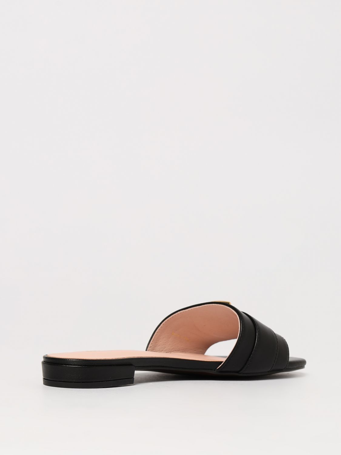 Coccinelle Flat Sandals Woman Black