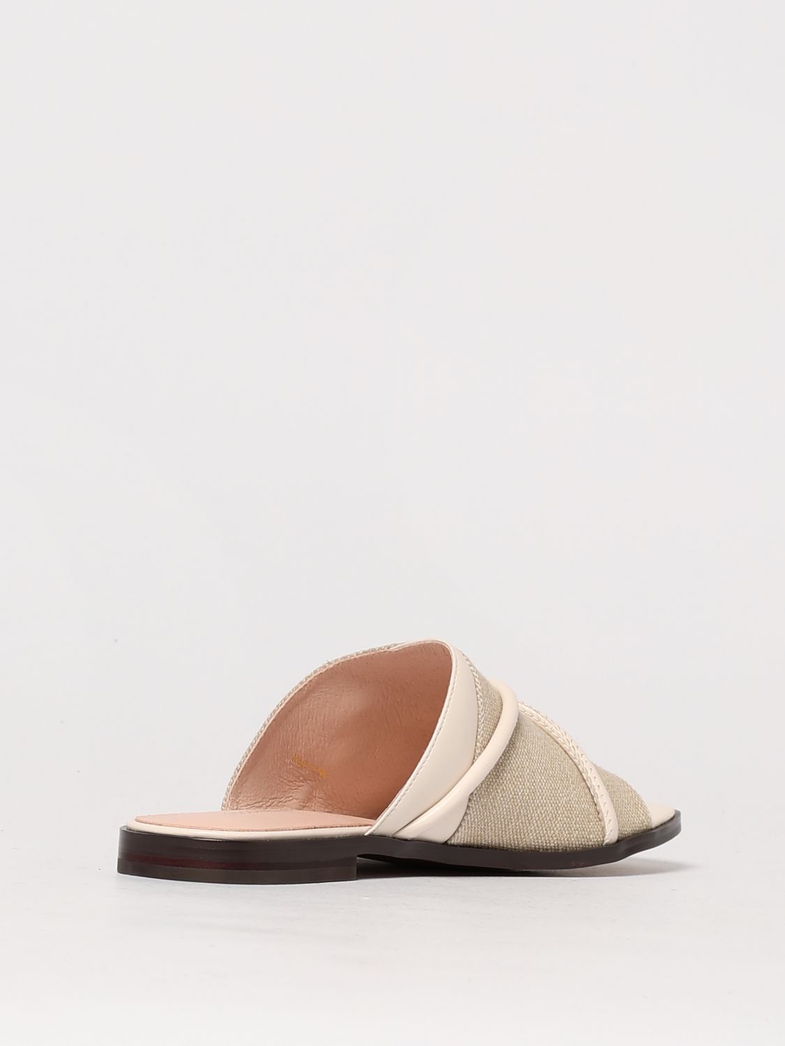 Coccinelle Flat Sandals Woman Natural