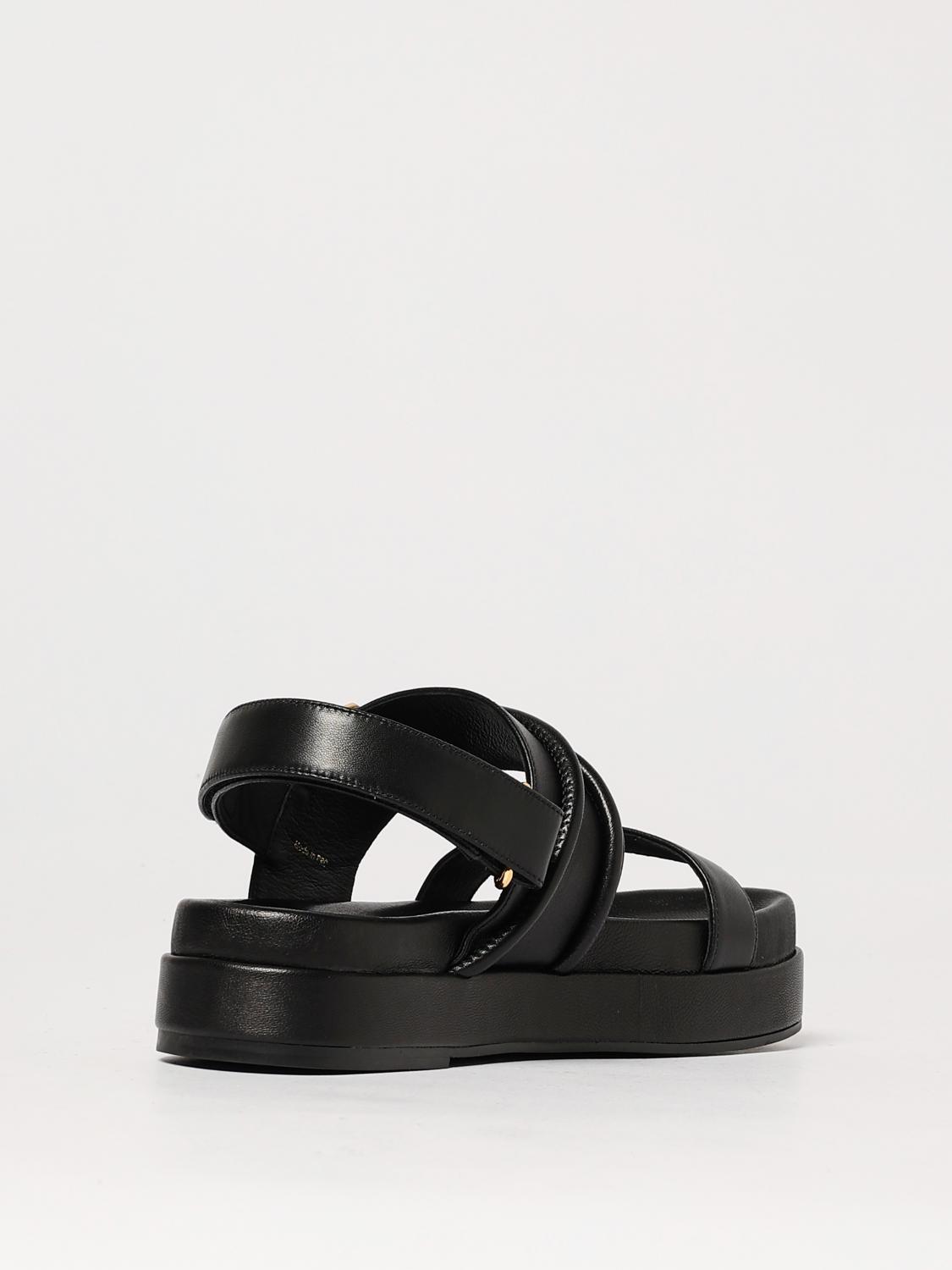 Coccinelle Flat Sandals Woman Black