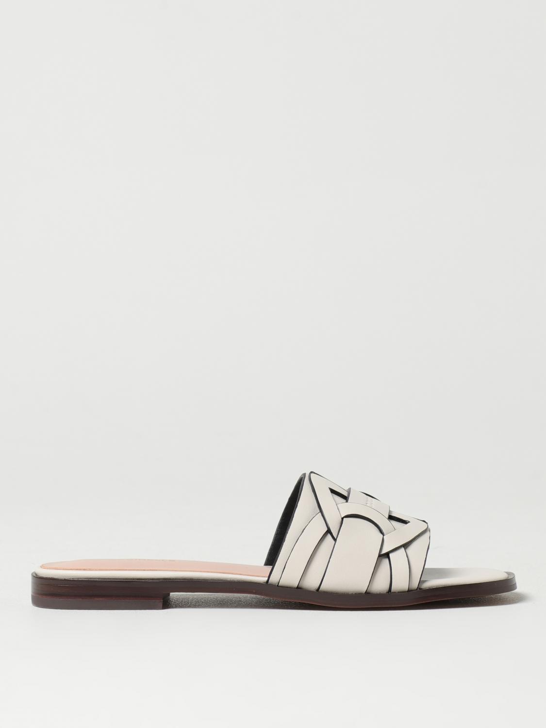 Coccinelle Flat Sandals Woman Black