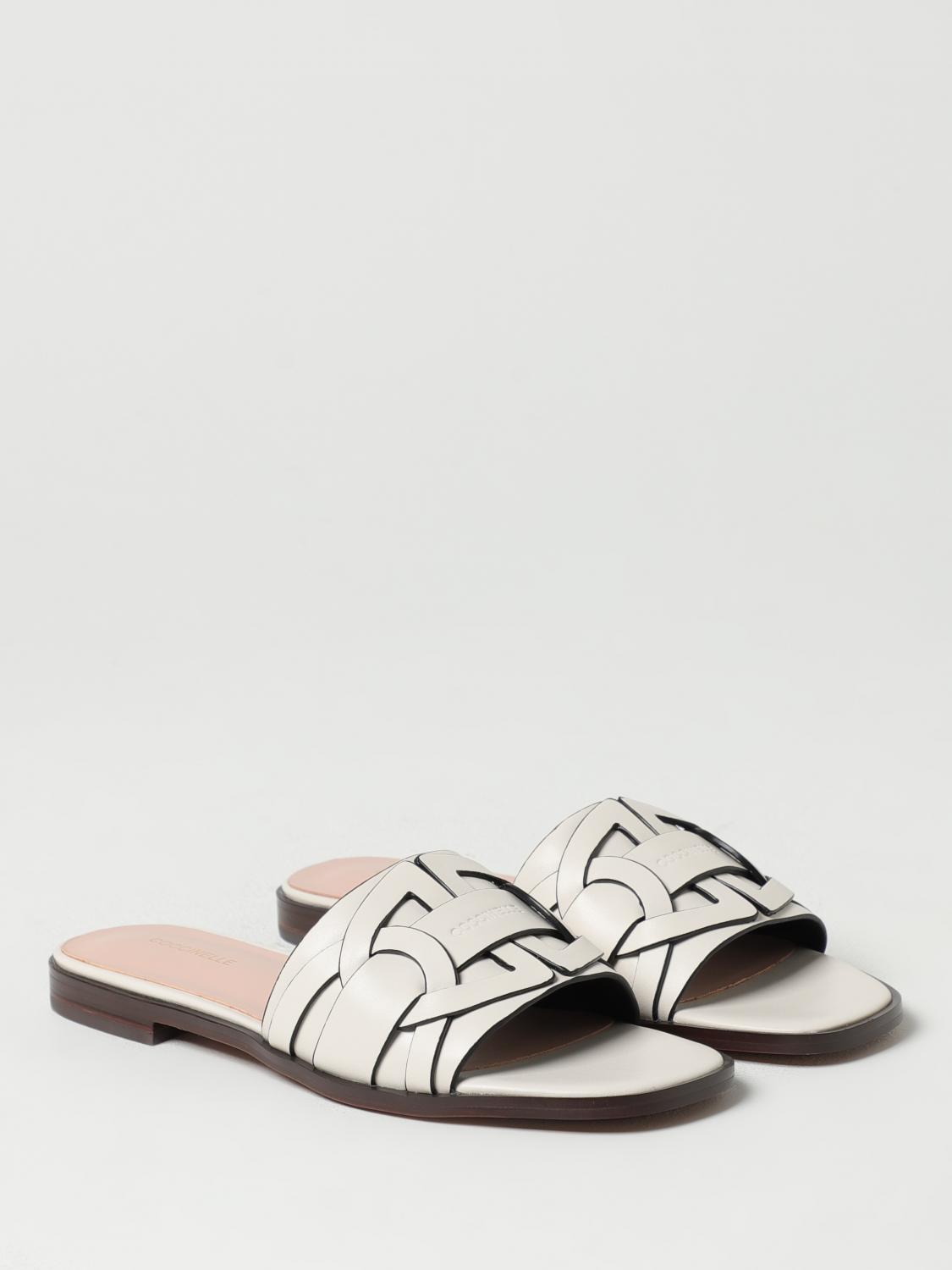 Coccinelle Flat Sandals Woman Black
