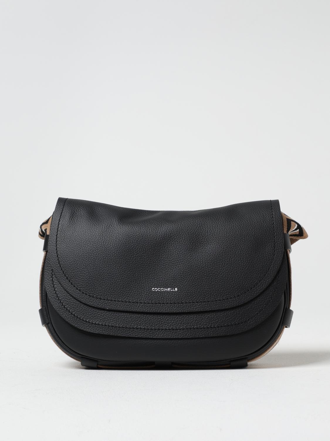 Coccinelle Crossbody Bags Woman Beige