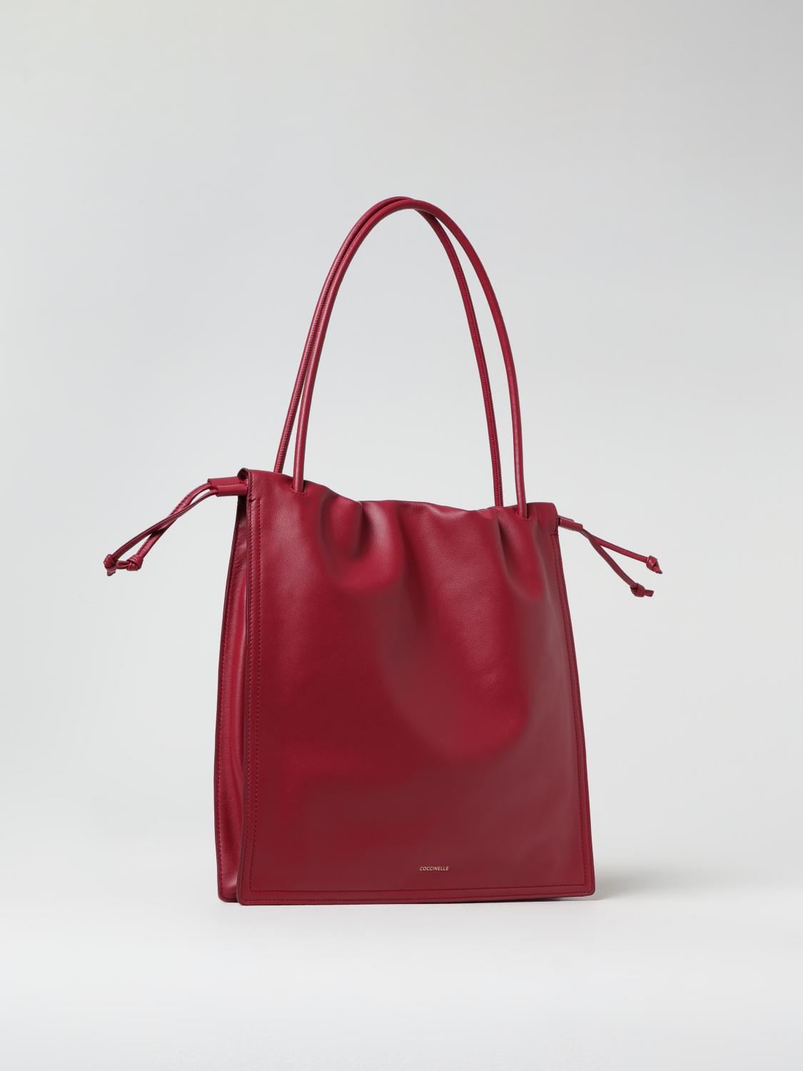 Coccinelle Shoulder Bag Woman Beige