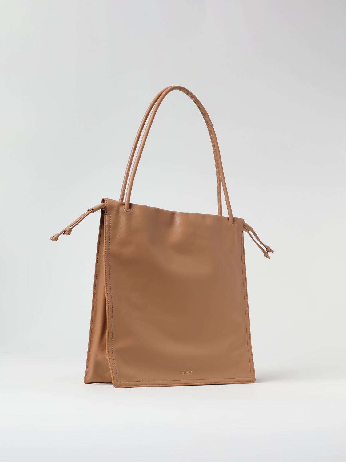 Coccinelle Shoulder Bag Woman Beige