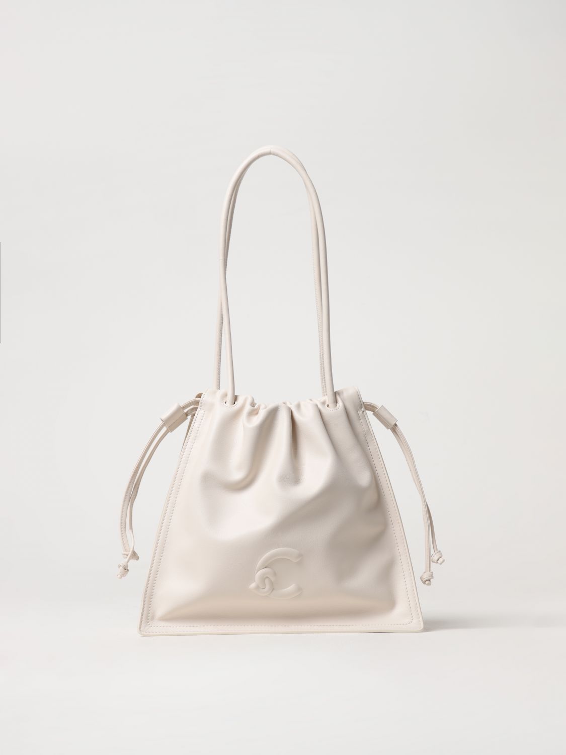 Coccinelle Shoulder Bag Woman Beige