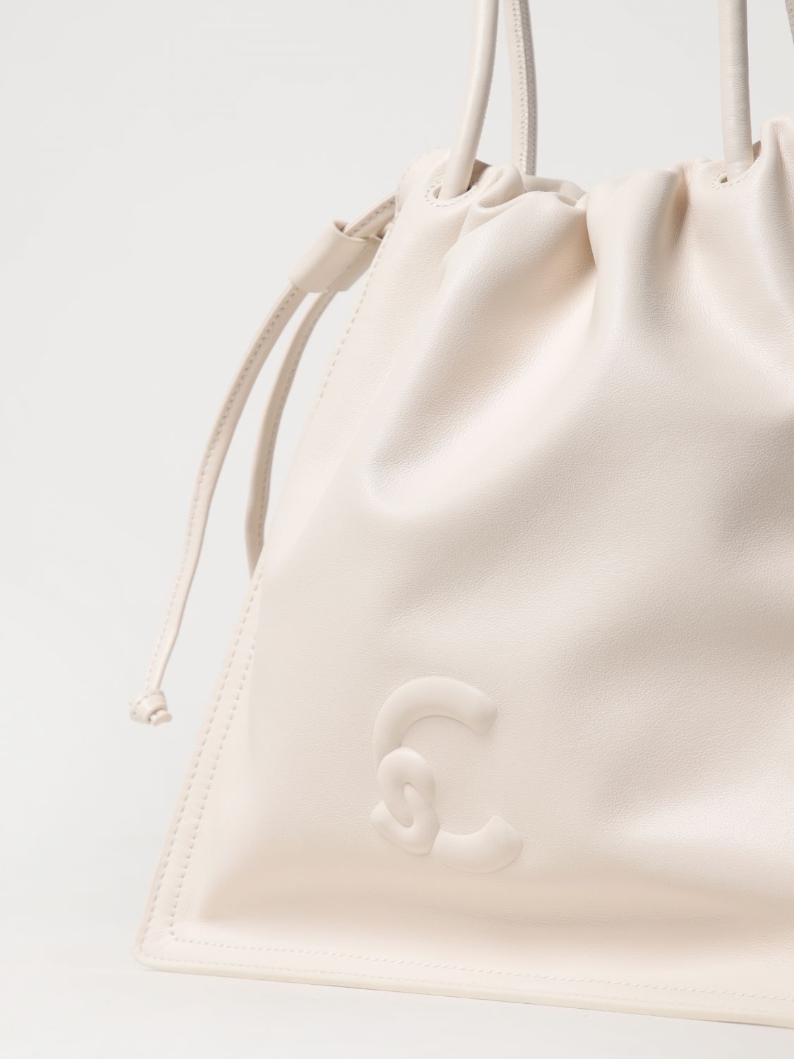 Coccinelle Shoulder Bag Woman Beige