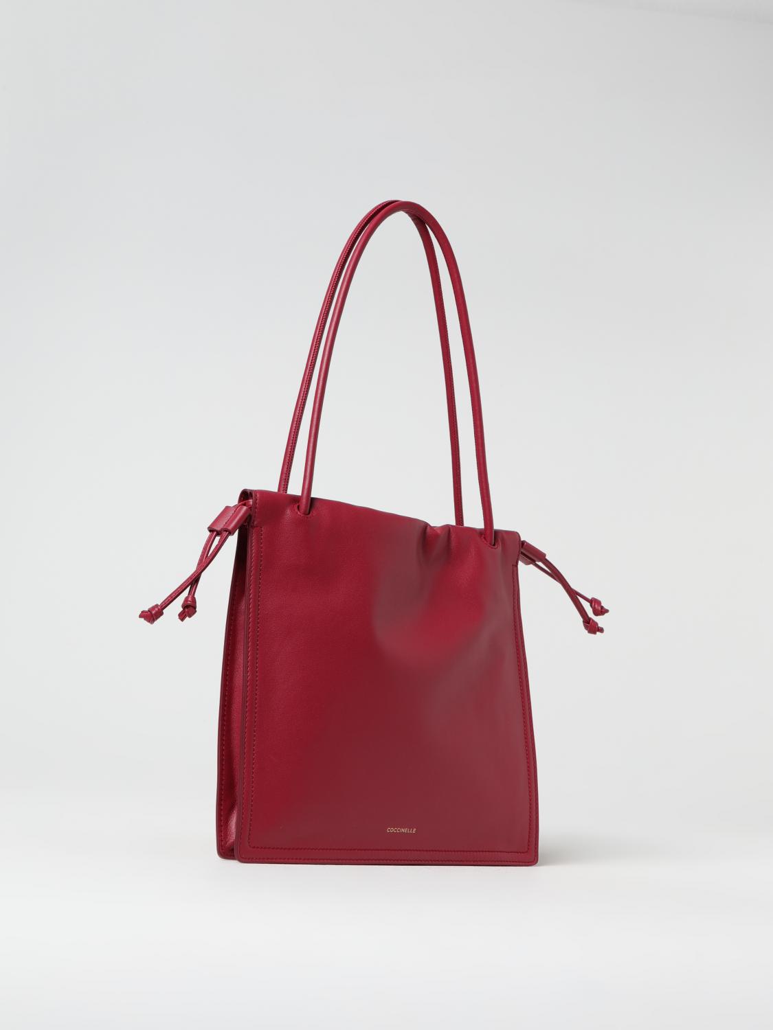 Coccinelle Shoulder Bag Woman Beige