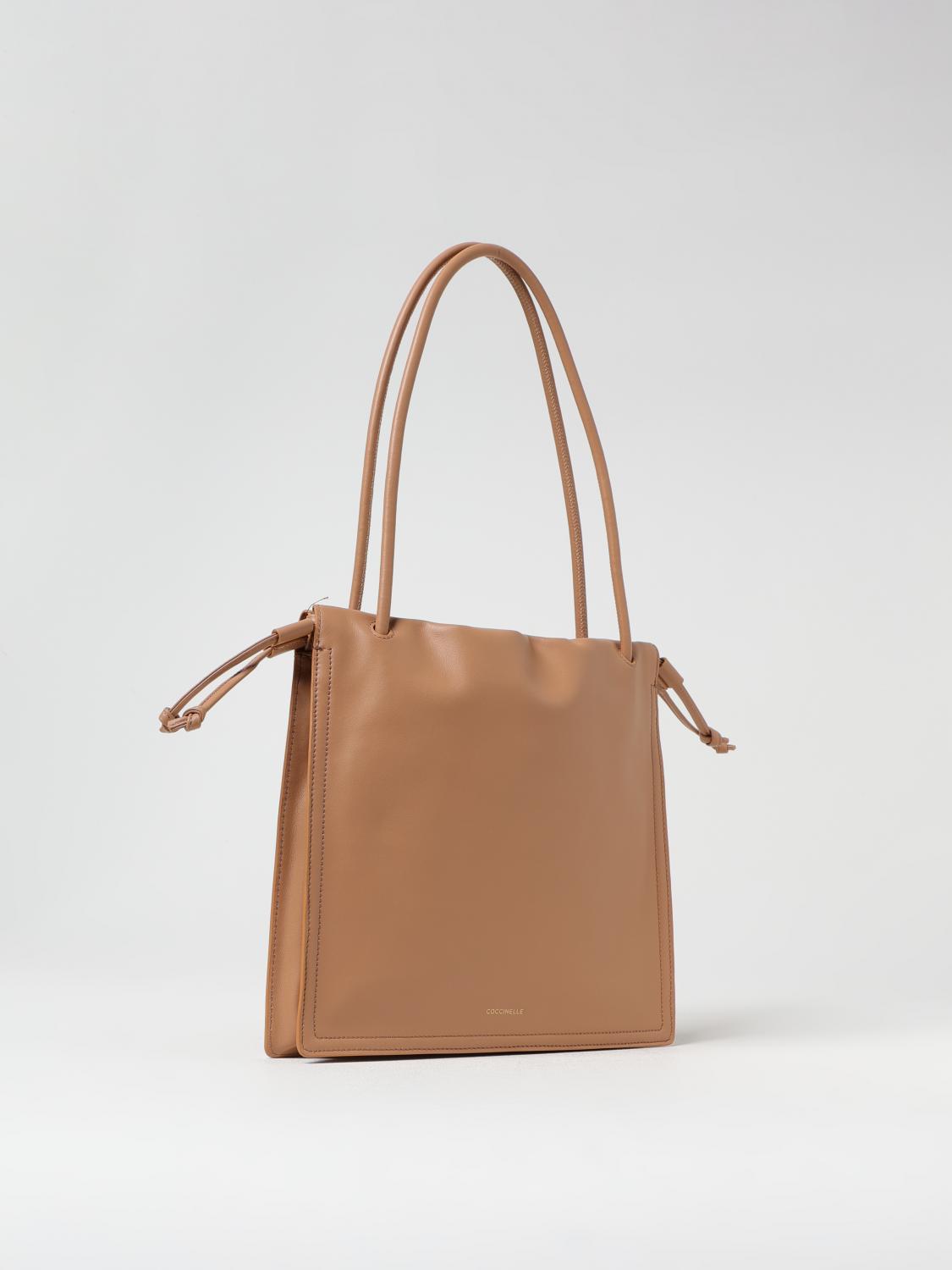 Coccinelle Shoulder Bag Woman Beige