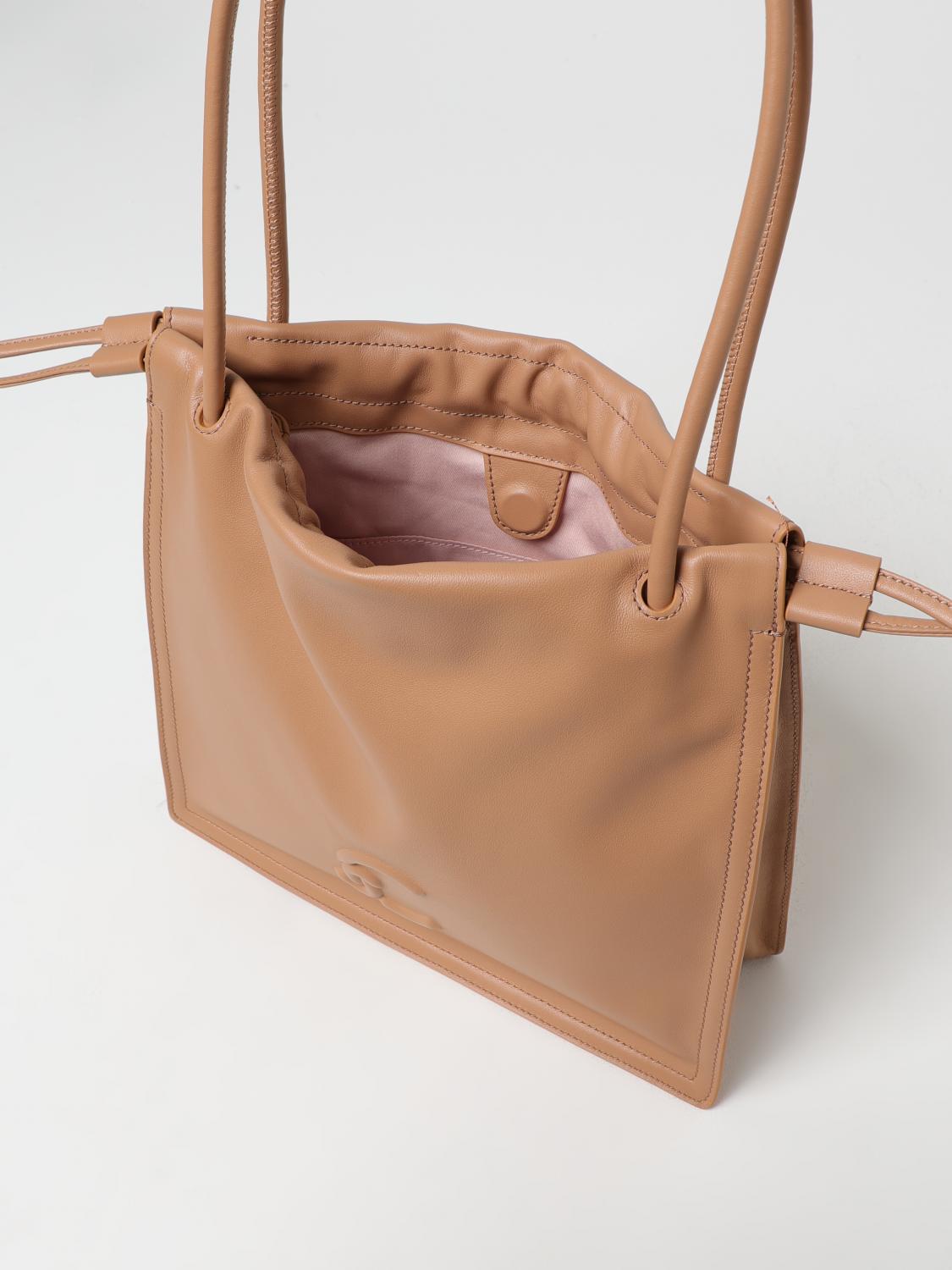 Coccinelle Shoulder Bag Woman Beige