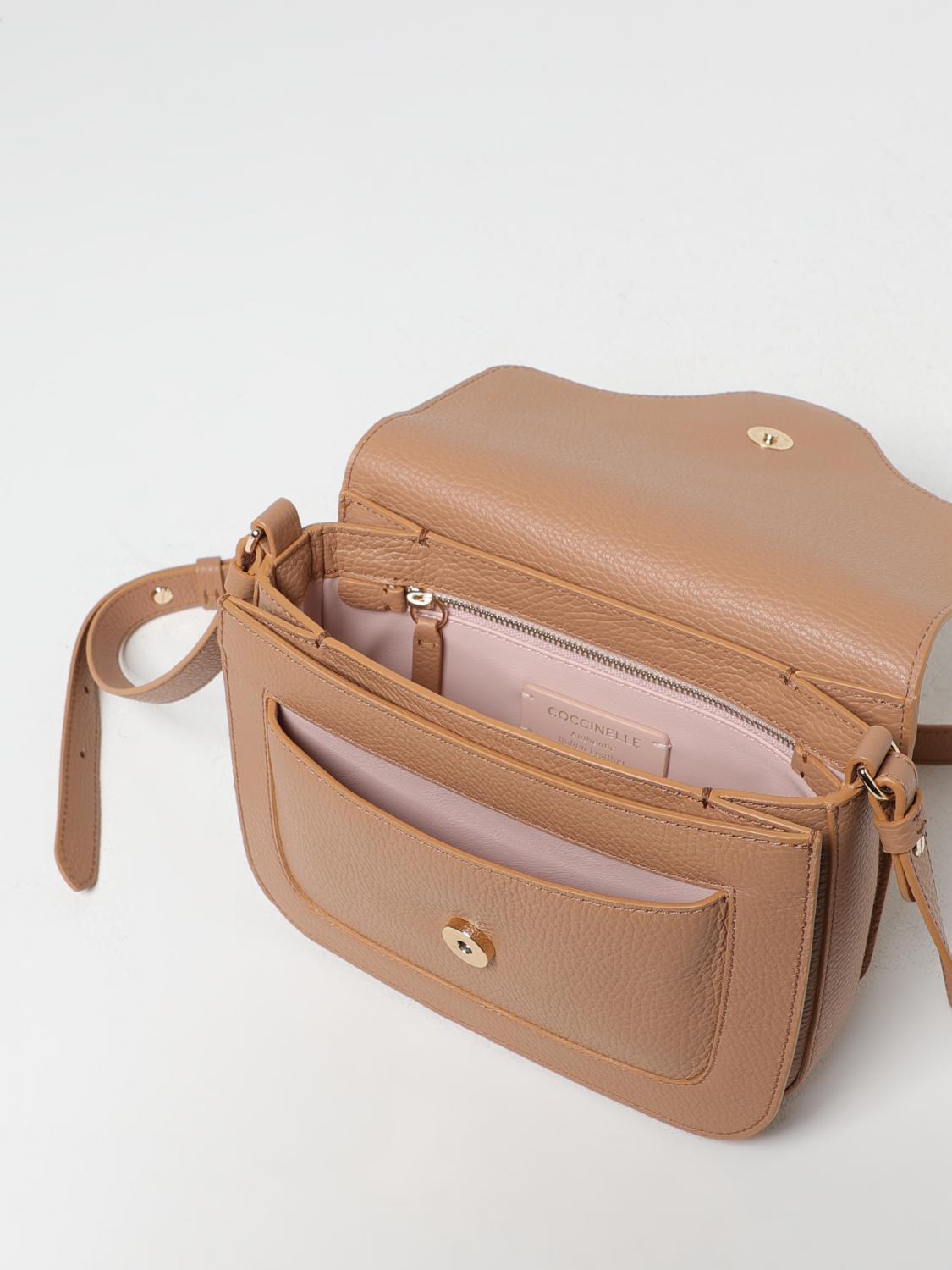Coccinelle Mini Bag Woman Beige