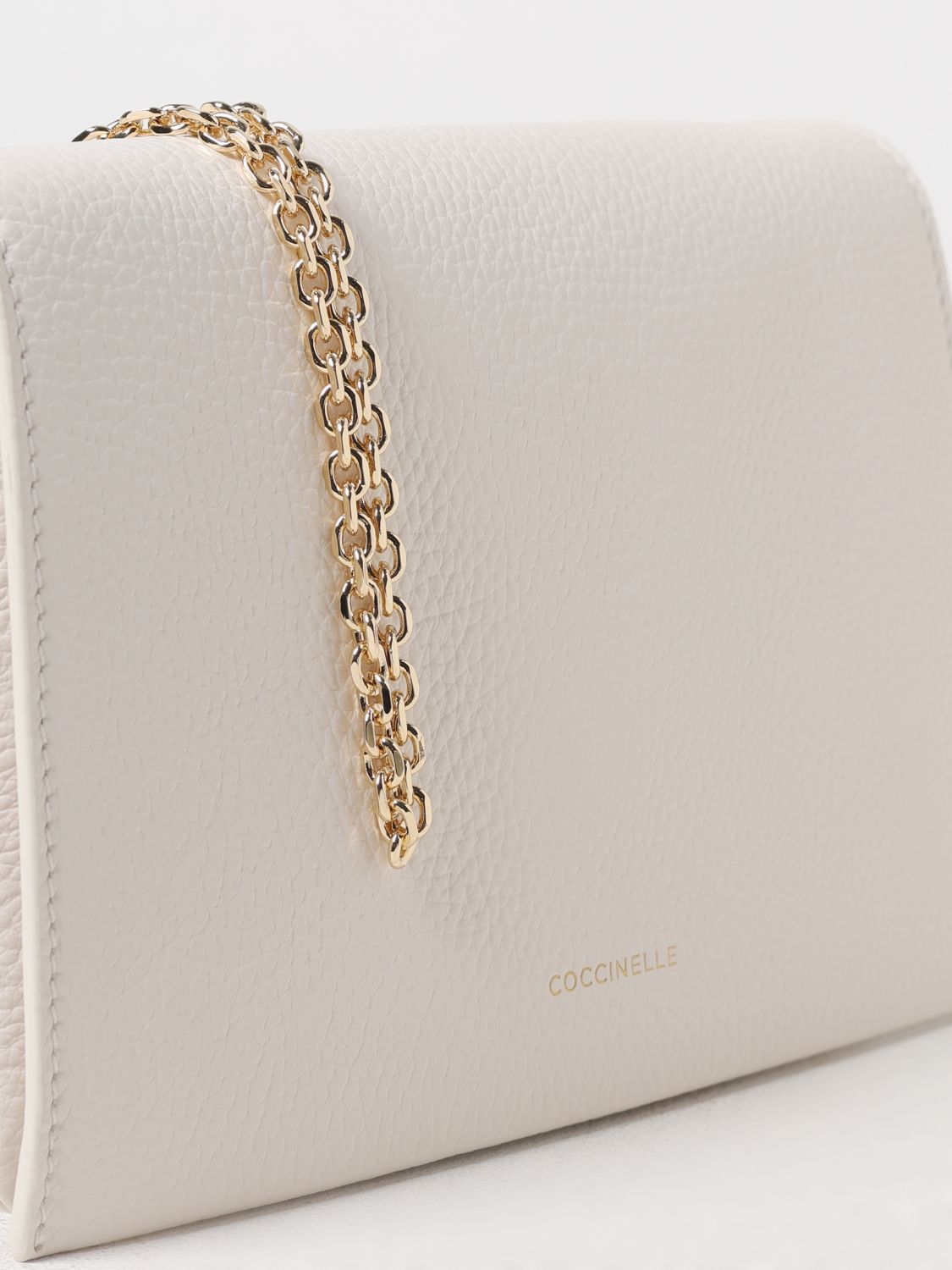Coccinelle Mini Bag Woman Beige