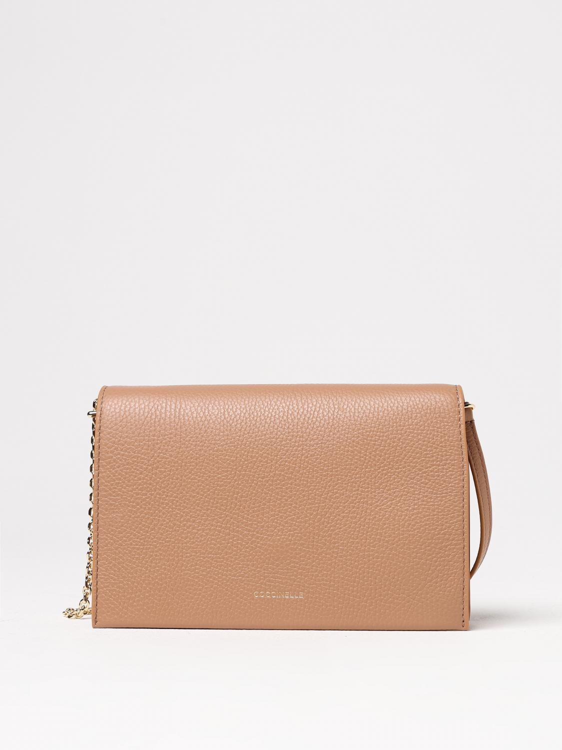 Coccinelle Mini Bag Woman Beige
