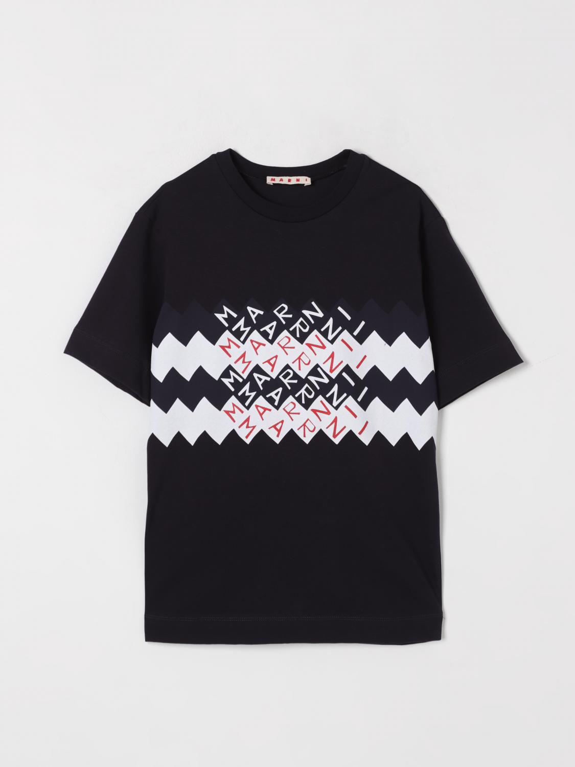 Marni T Shirt Kids Blue