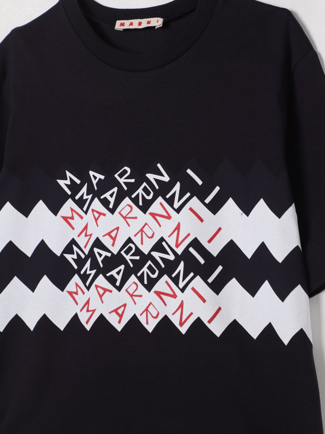 Marni T Shirt Kids Blue