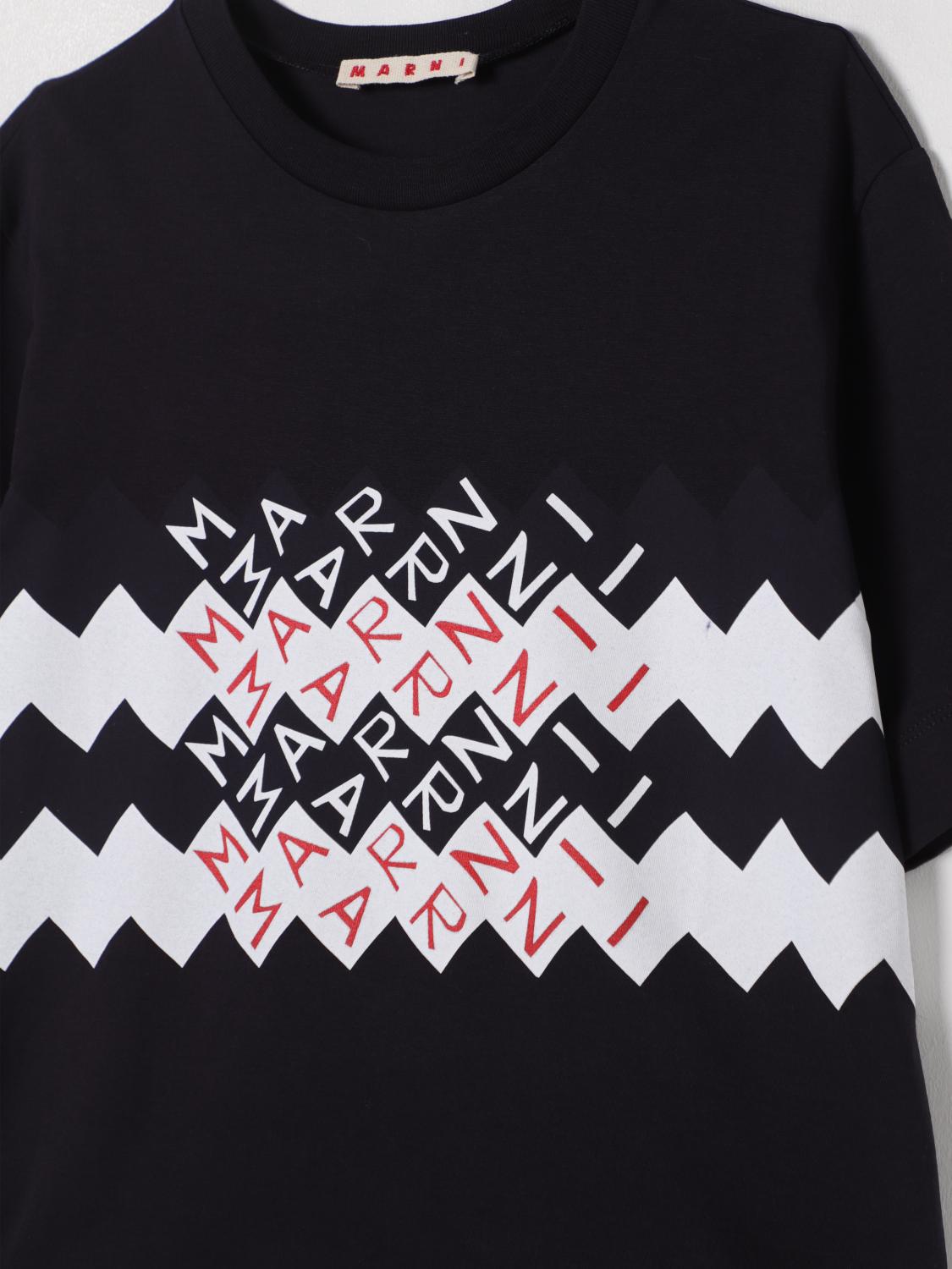 Marni T Shirt Kids Blue
