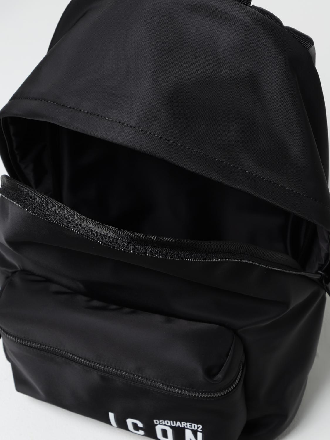 Dsquared2 Backpack Men Black