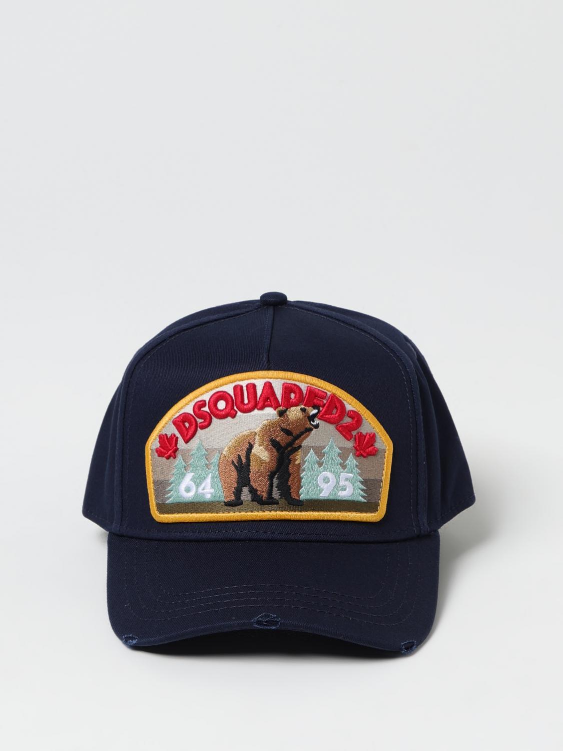 Dsquared2 Hat Men Black