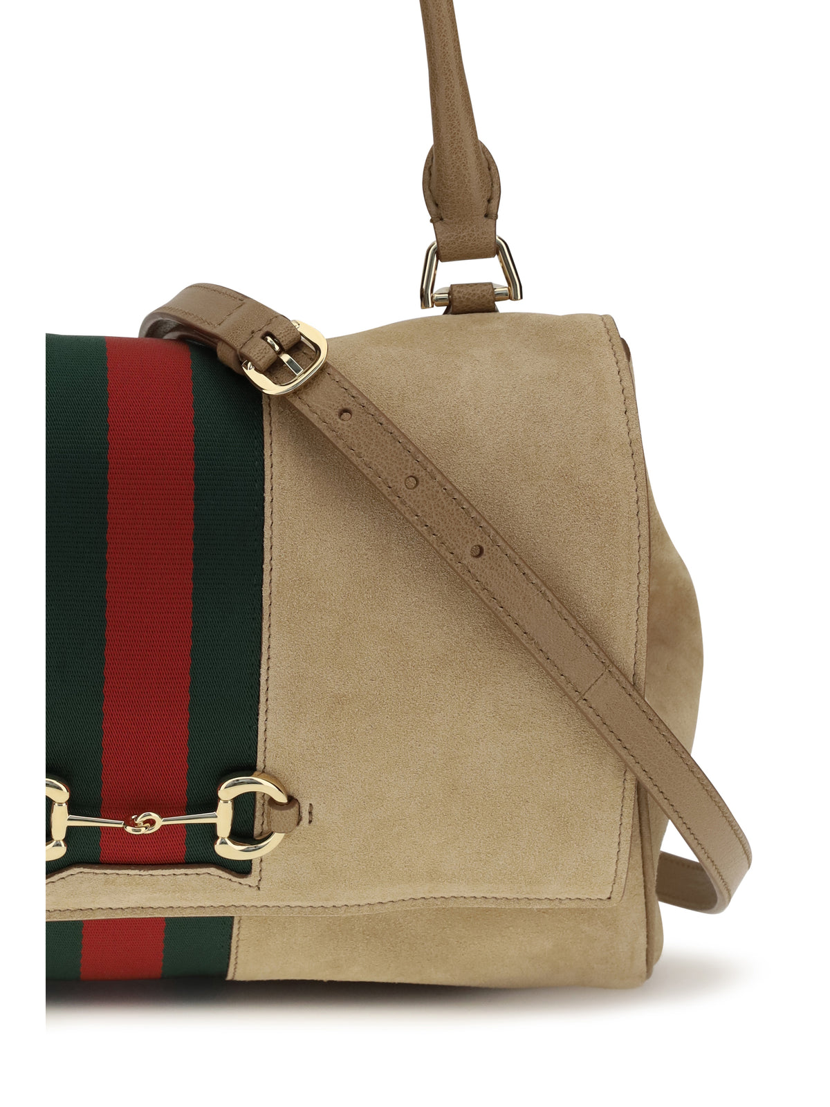 Gucci Medium Paparazzo Handbag - Sand Dune/Dk San.D/V