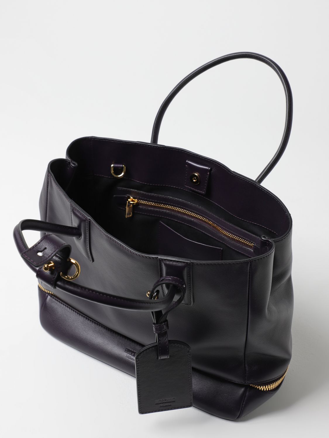 Moschino Couture Tote Bags Woman Violet