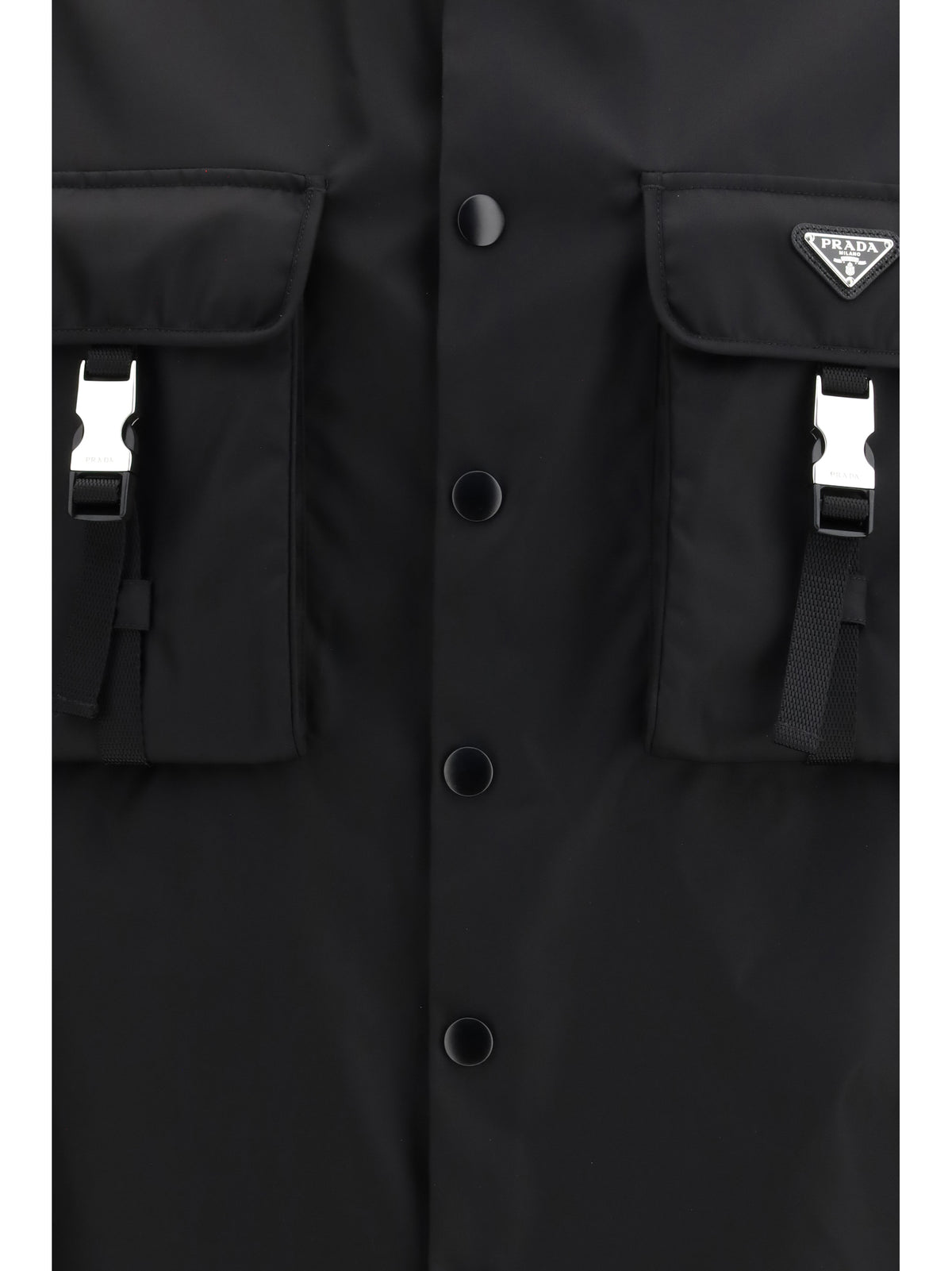 Prada Re-Nylon Shirt - Black