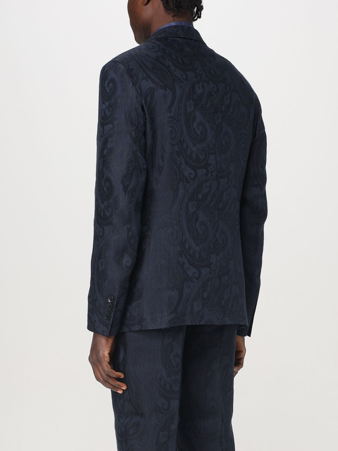 Etro Blazer Men Blue