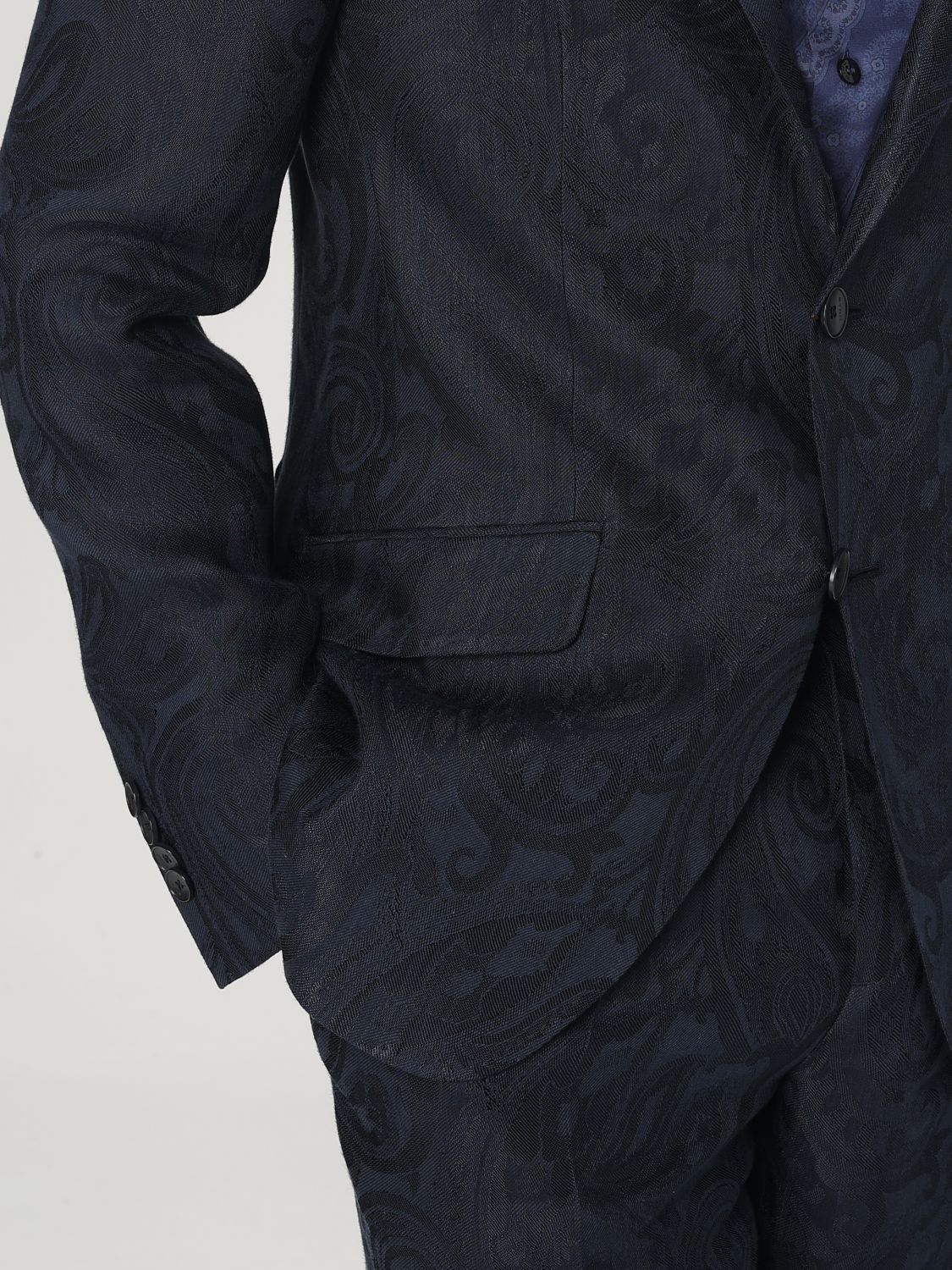 Etro Blazer Men Blue