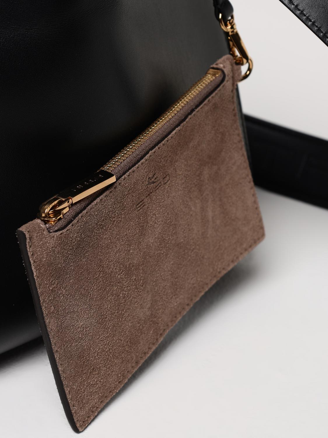 Etro Shoulder Bag Woman Gnawed Blue