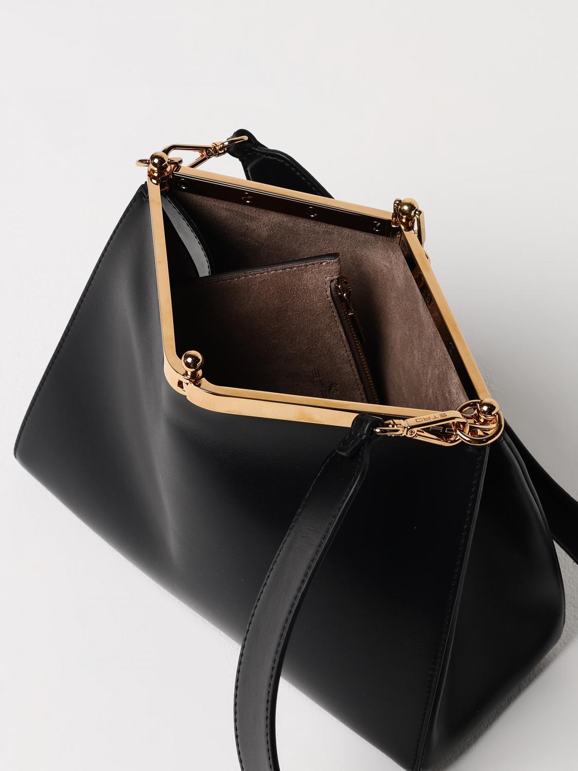 Etro Shoulder Bag Woman Gnawed Blue
