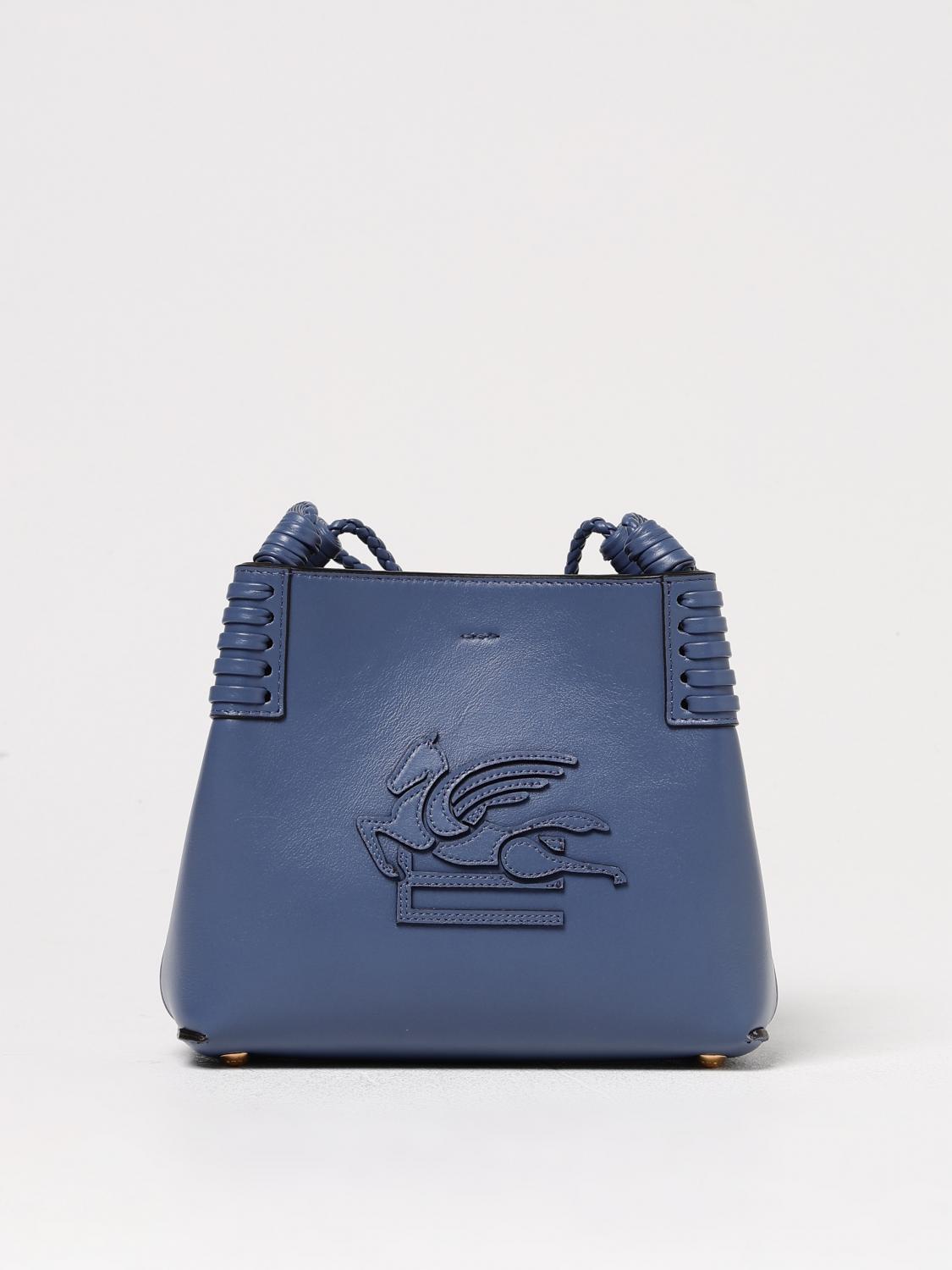 バッグ・カバンその他 ETRO Woman Mini bag Gnawed Blue WP1E0009AA001 M0019 Etro Mini Bag Woman Gnawed Blue – Modishus