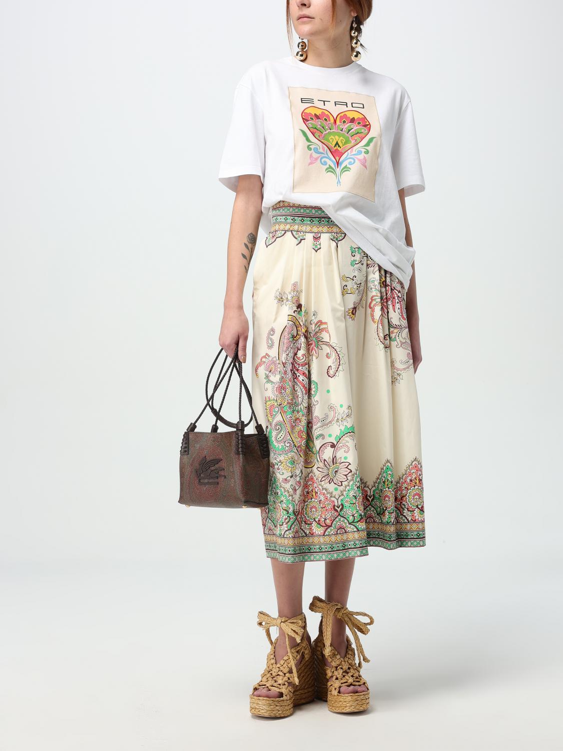 Etro Shoulder Bag Woman Brown