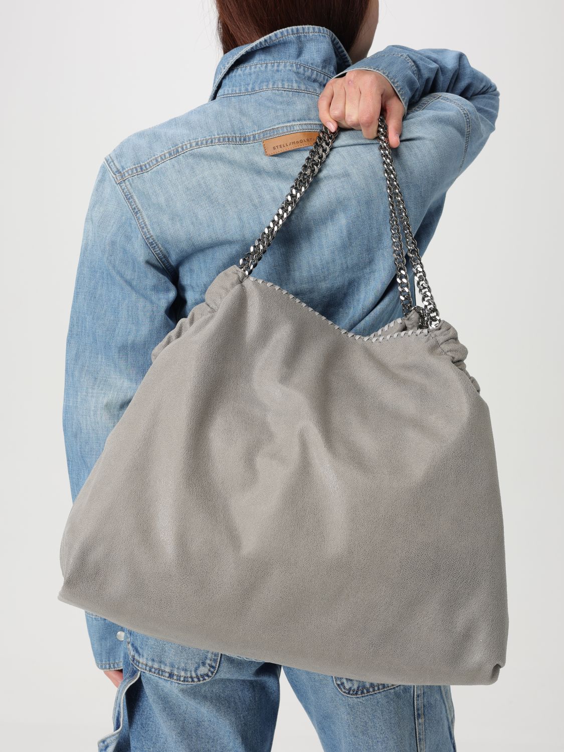 Stella Mccartney Tote Bags Woman Black