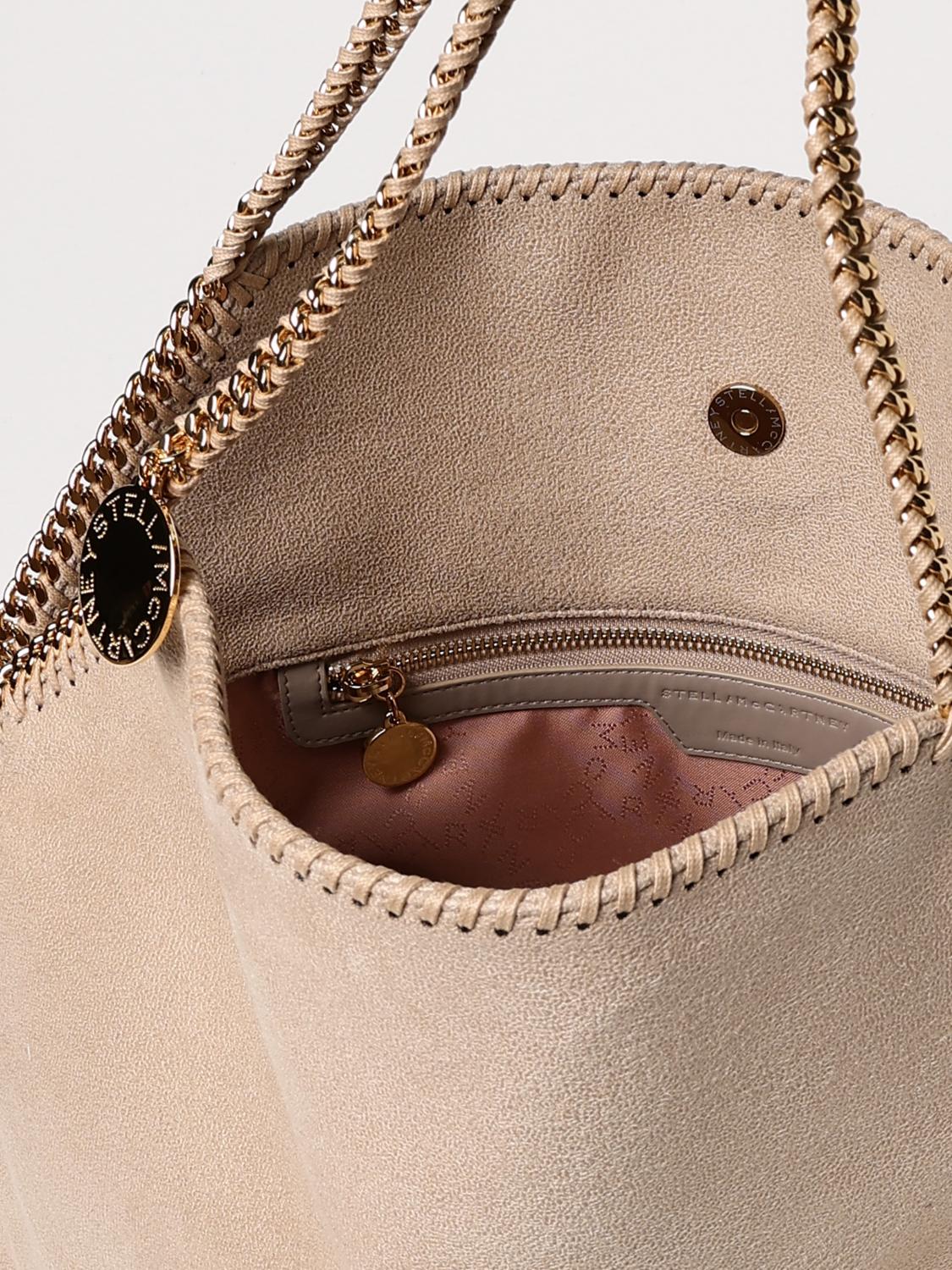 Stella Mccartney Tote Bags Woman Yellow Cream