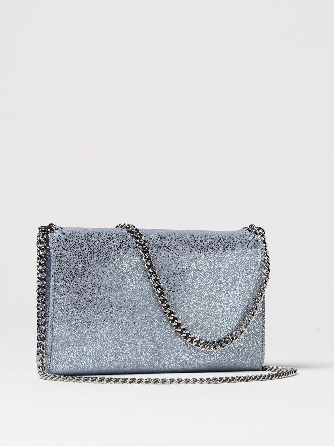 Stella Mccartney Mini Bag Woman Gnawed Blue