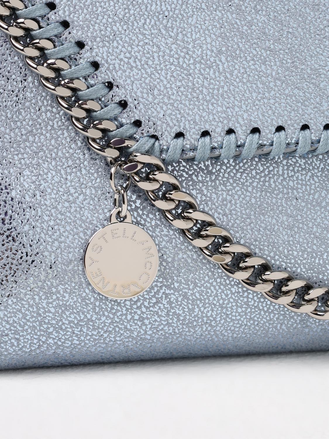 Stella Mccartney Mini Bag Woman Gnawed Blue