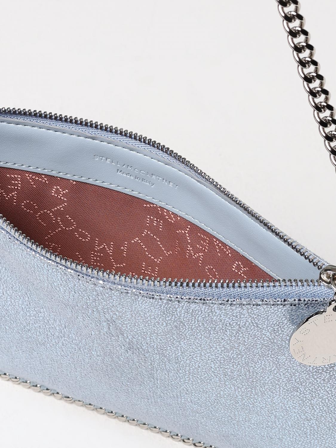 Stella Mccartney Shoulder Bag Woman Gnawed Blue