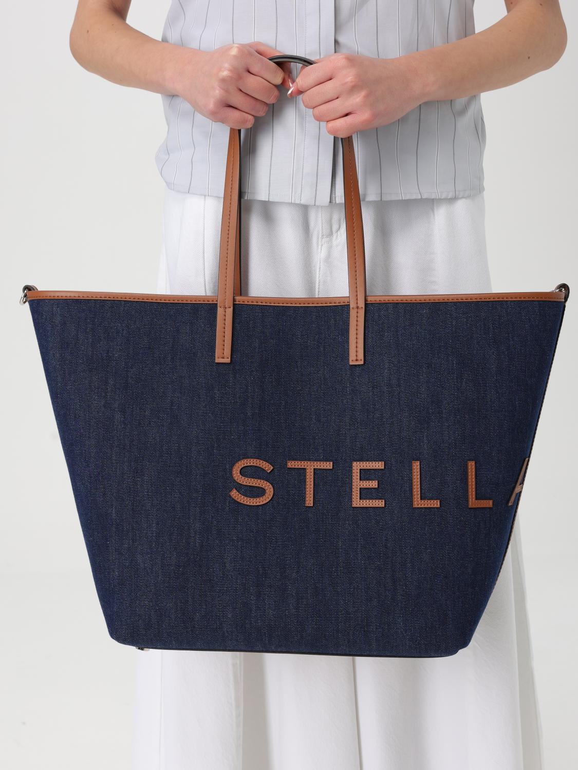 Stella Mccartney Tote Bags Woman Denim
