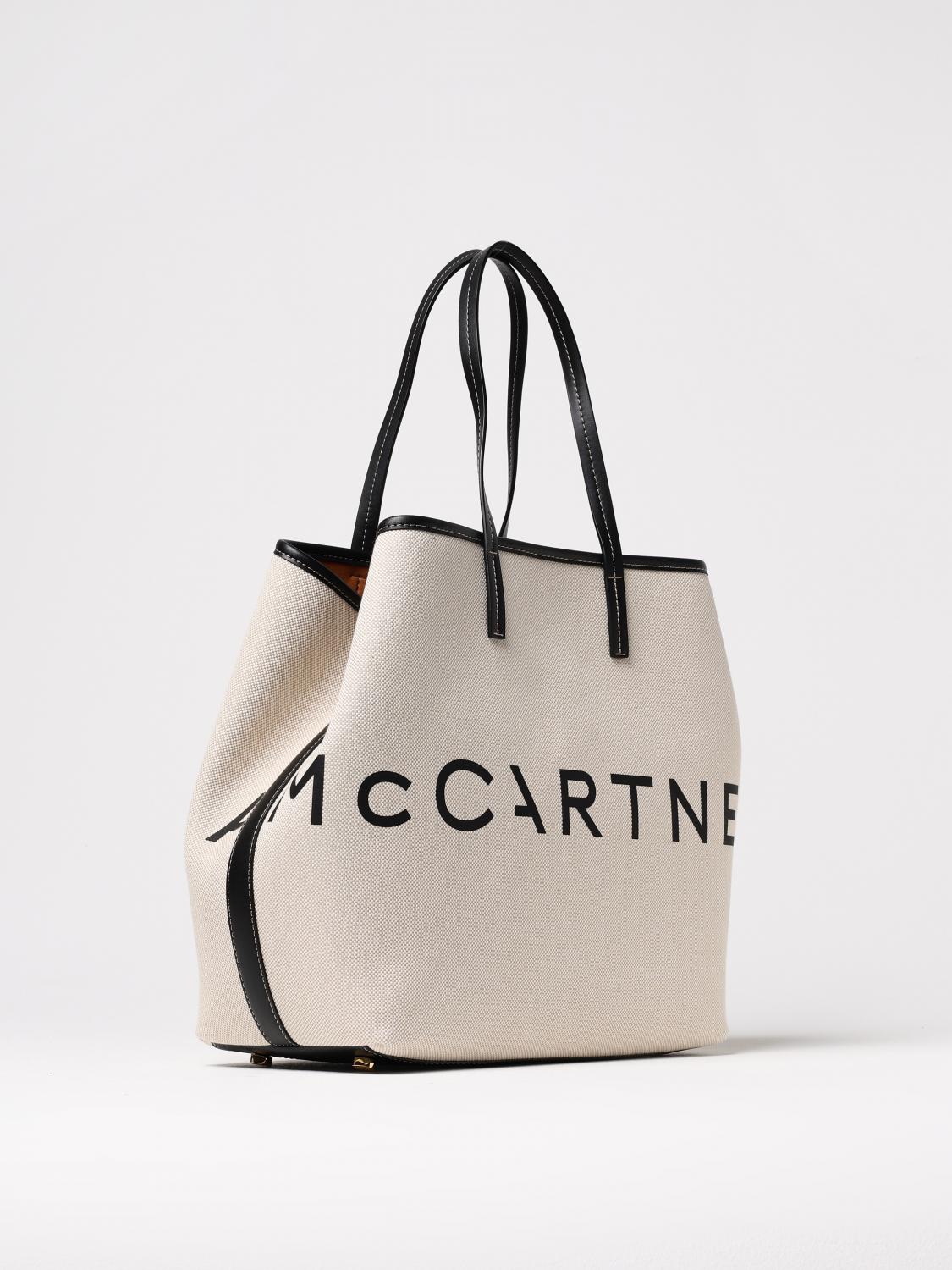 Stella Mccartney Tote Bags Woman Ecru